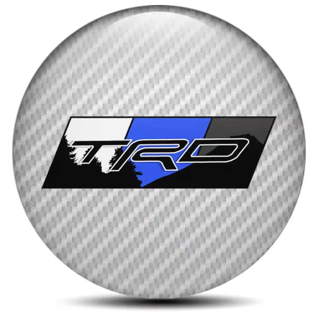 Toyota TRD Emblem Center Hub Cap Self-Adhesive High Quality