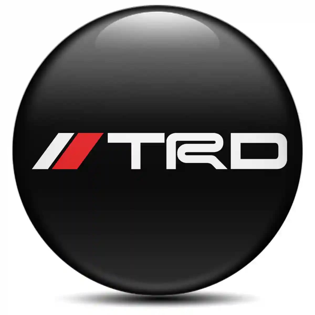 Toyota TRD Emblem Center Hup Cap Interior Design