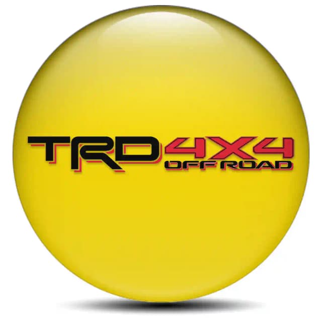 Toyota TRD Emblem Center Hup Cap Tuning Car