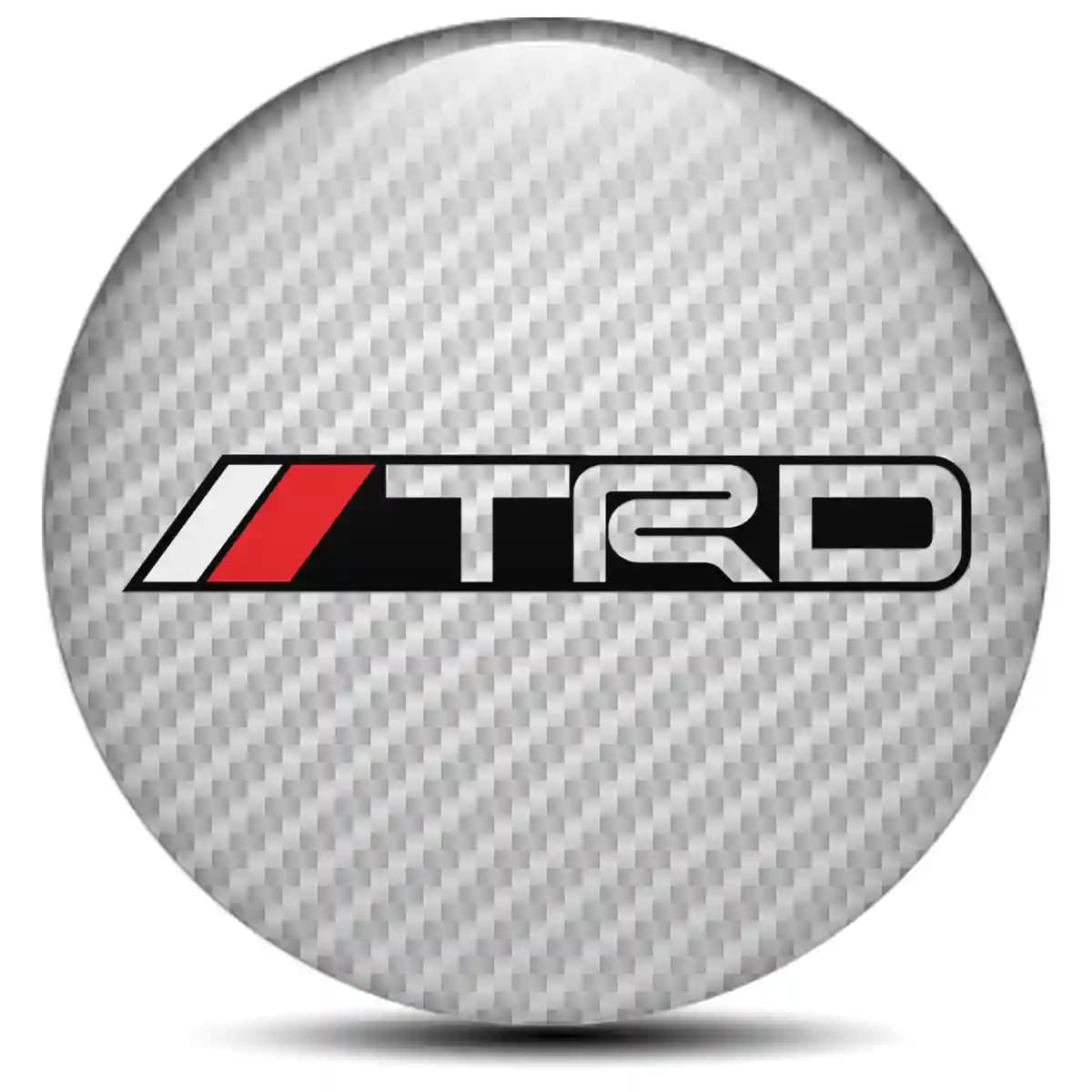 Toyota TRD Emblem Epoxy Self-Adhesive Premium Quality