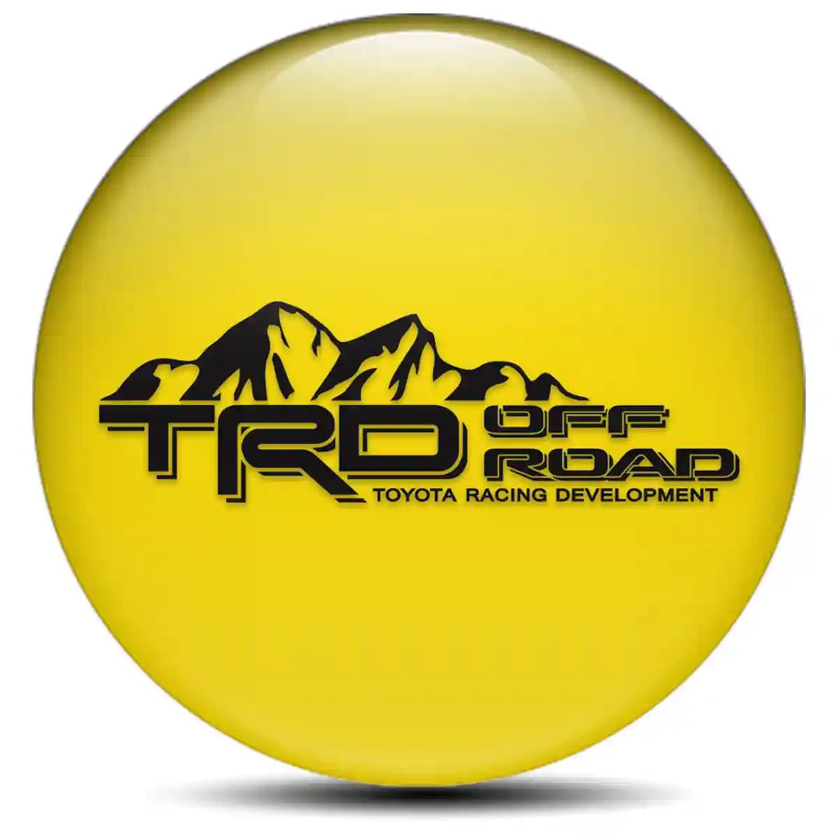 Toyota TRD Emblem Epoxy Self-Adhesive Premium Resin