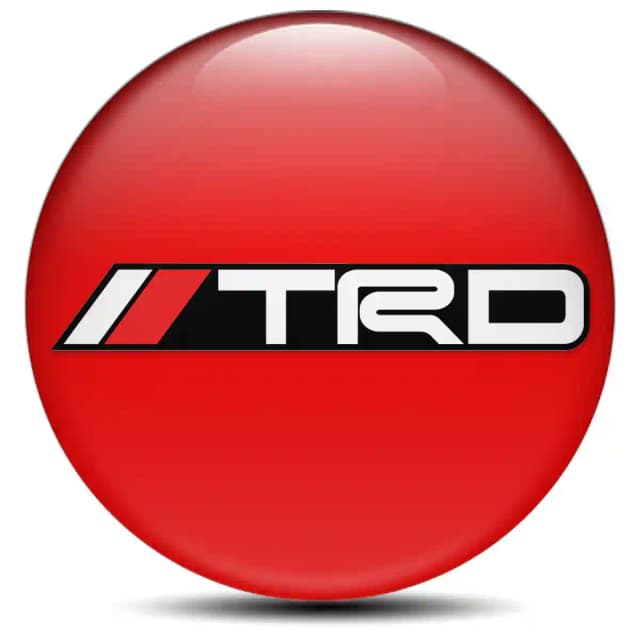 Toyota TRD Emblem Epoxy Self-Adhesive Stylish Design