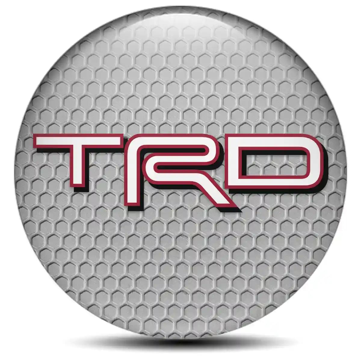 Toyota TRD Emblem Wheel Center Caps Interior Design
