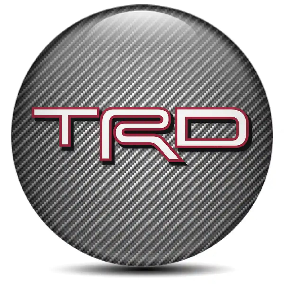 Toyota TRD Emblem Wheel Center Caps Premium Edition