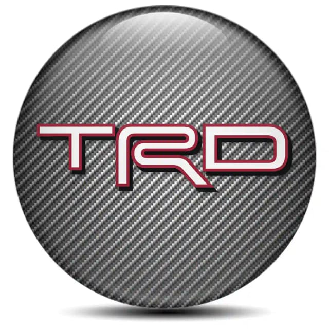 Toyota TRD Emblem Wheel Center Caps Premium Edition