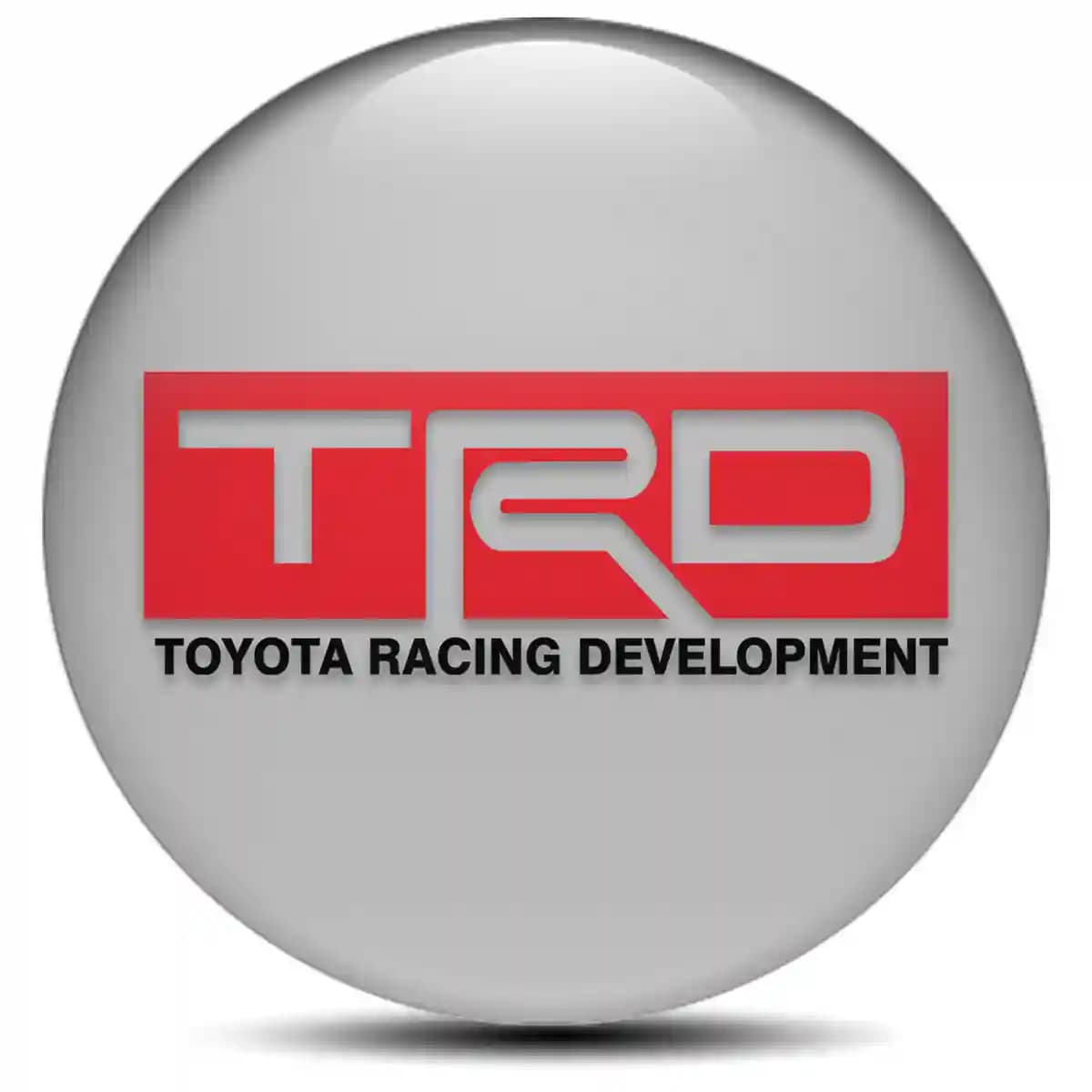 Toyota TRD Emblem Wheel Center Caps Self-Adhesive Tuning Car