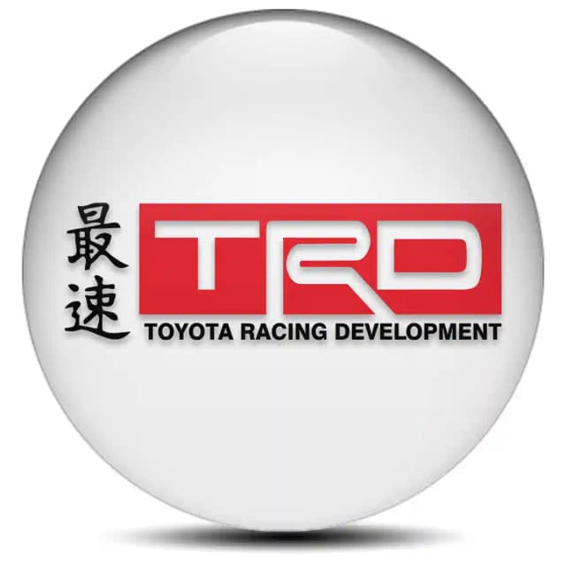 Toyota TRD Epoxy Sticker Exterior Design