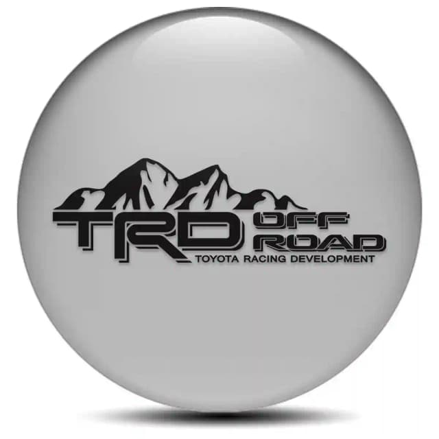 Toyota TRD Epoxy Sticker Interior Design