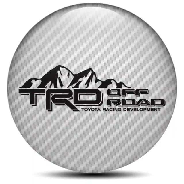 Toyota TRD Logo Emblem Self-Adhesive Premium Edition