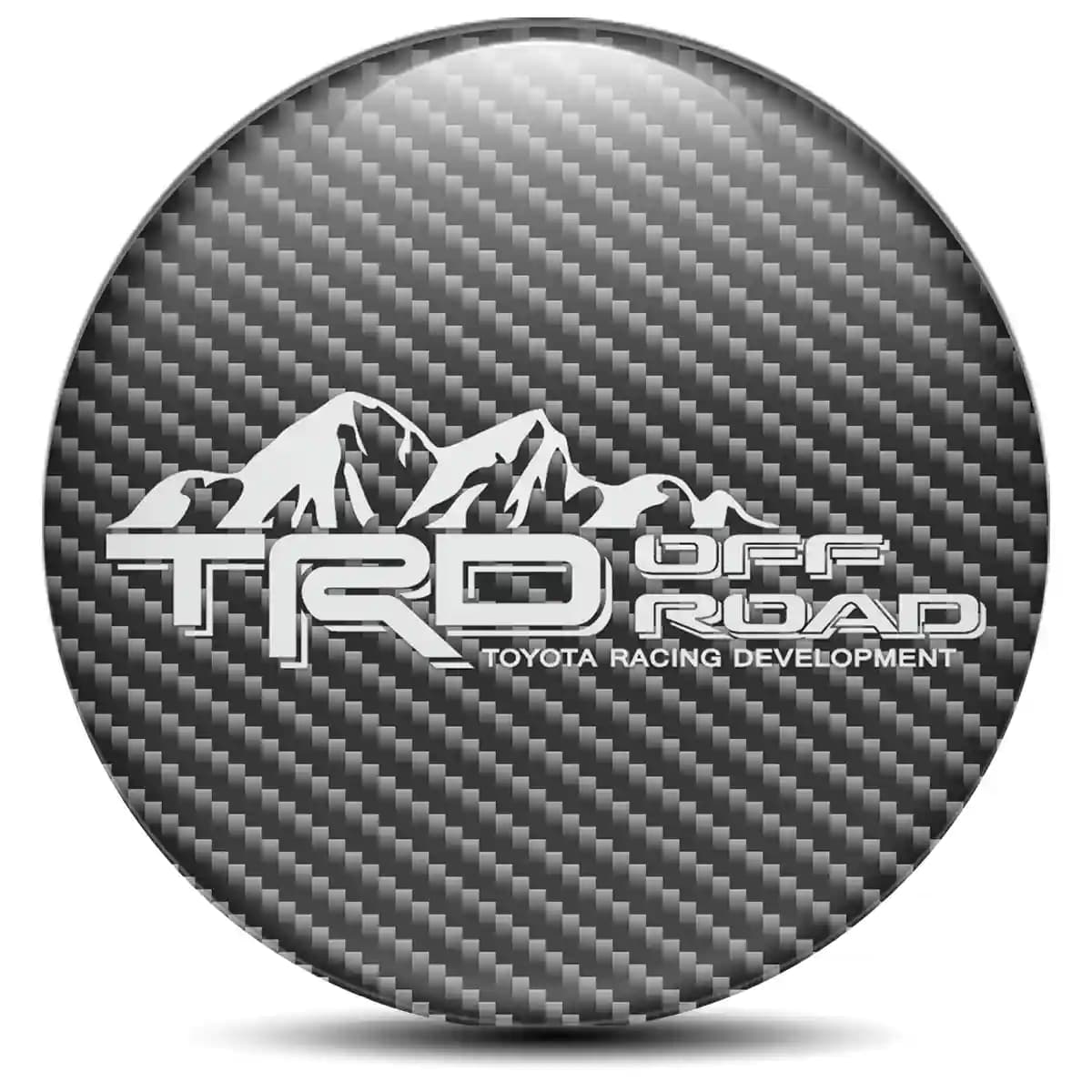 Toyota TRD Logo Emblem Self-Adhesive Premium Quality