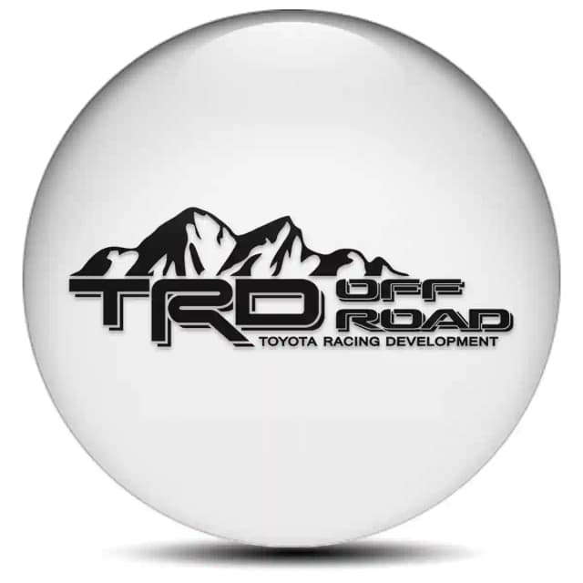 Toyota TRD Logo Emblem Self-Adhesive Stylish Design