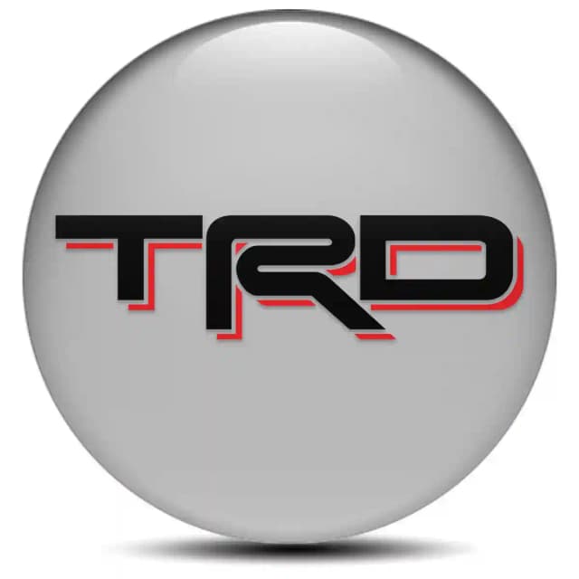 Toyota TRD Logo Sticker Premium Edition