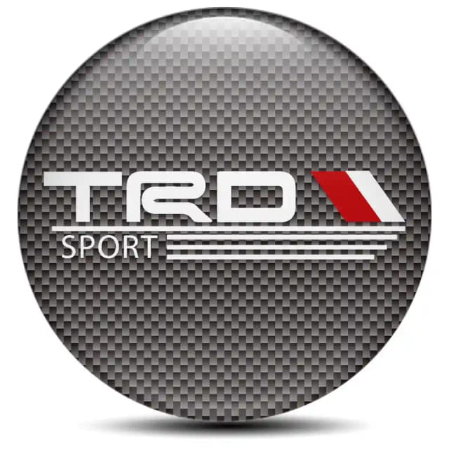 Toyota TRD Logo Sticker Stylish Design