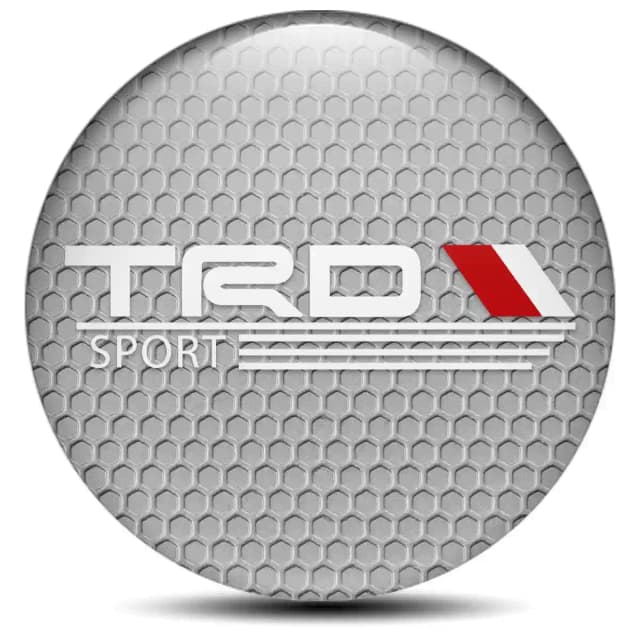 Toyota TRD Sticker Epoxy 3D Gel Exterior Design