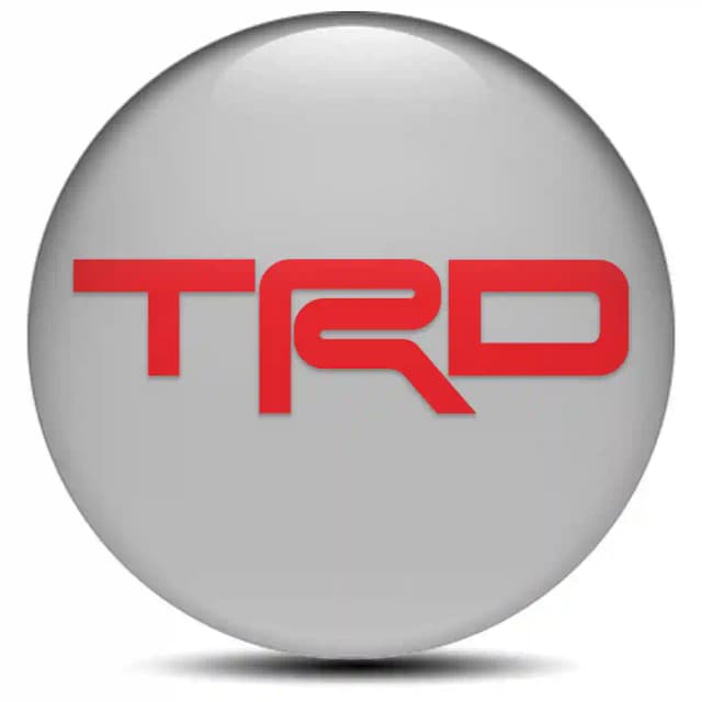 Toyota TRD Sticker Epoxy 3D Gel High Quality