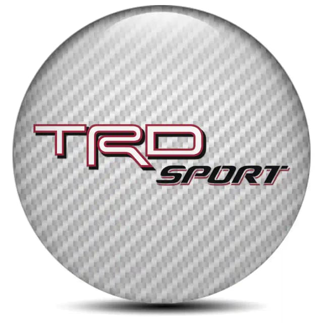 Toyota TRD Sticker Epoxy 3D Gel Premium Resin