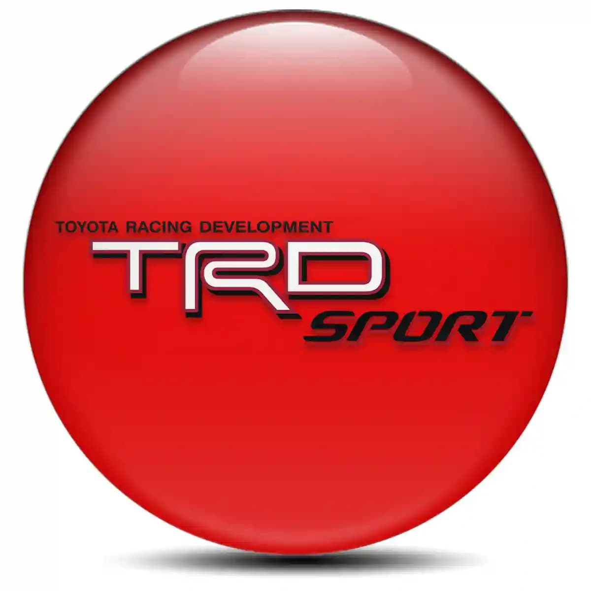 Toyota TRD Sticker Epoxy 3D Gel Stylish Design