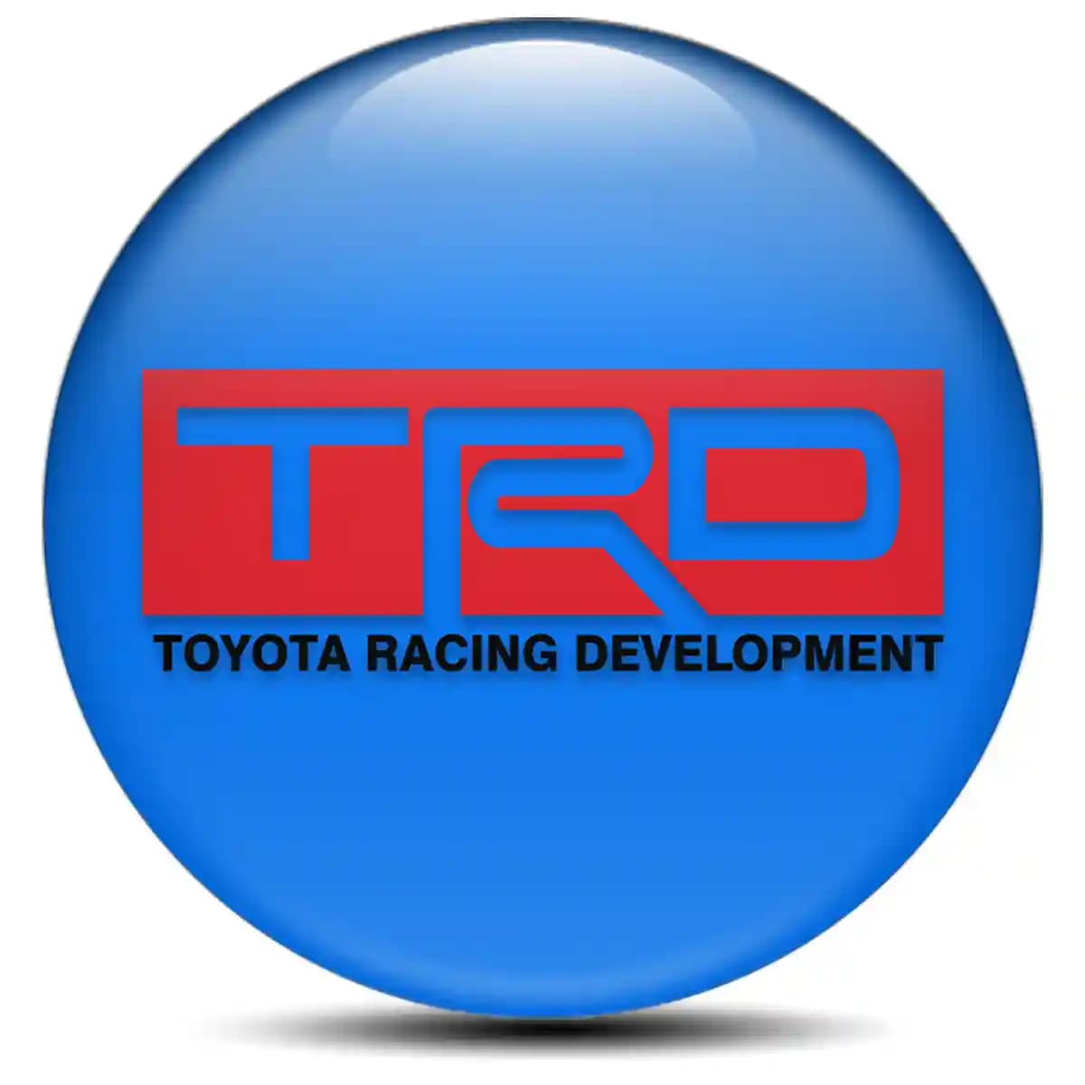 Toyota TRD Wheel Emblem Self-Adhesive Exterior Design