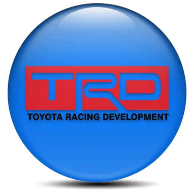Toyota TRD Wheel Emblem Self-Adhesive Exterior Design
