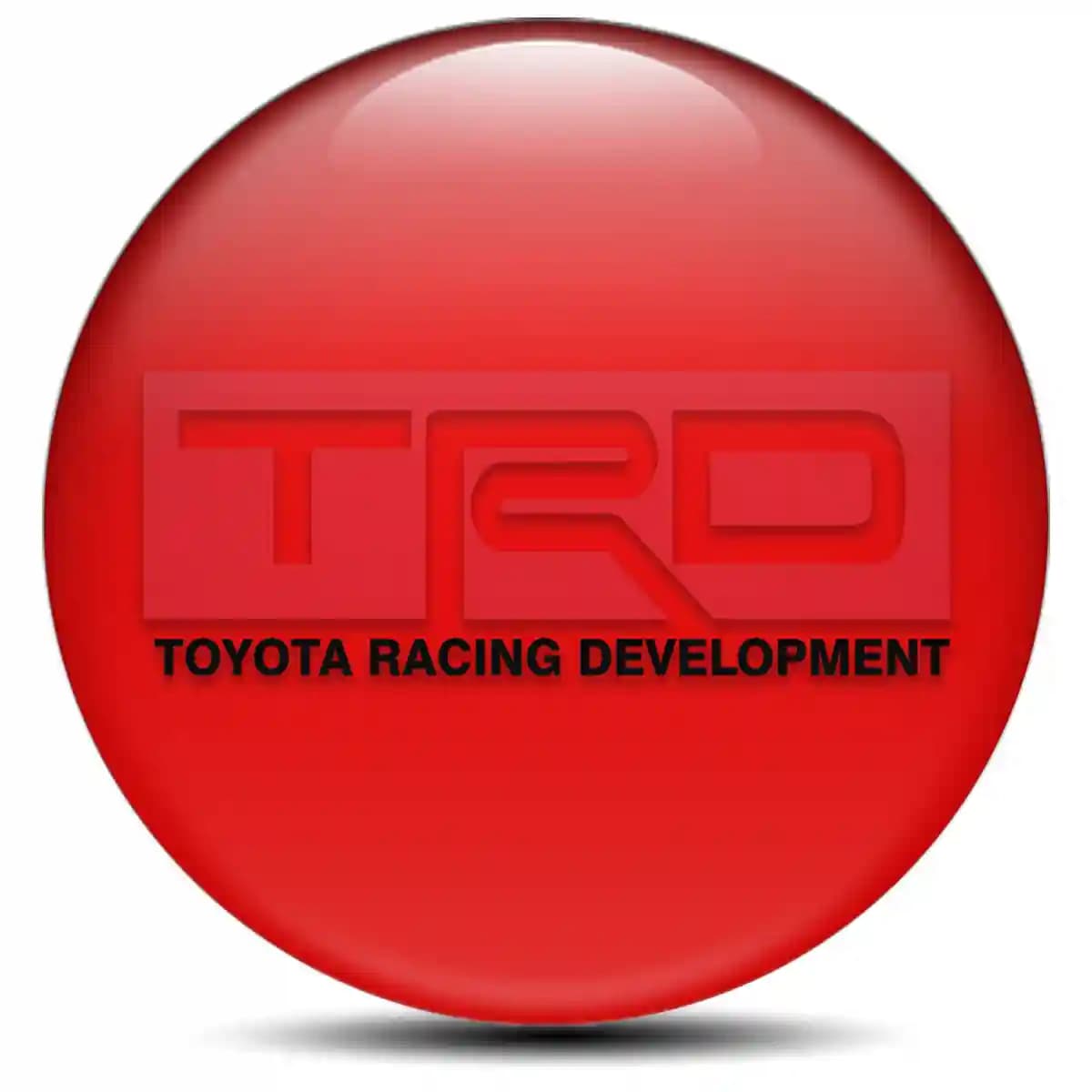 Toyota TRD Wheel Emblem Self-Adhesive High Quality