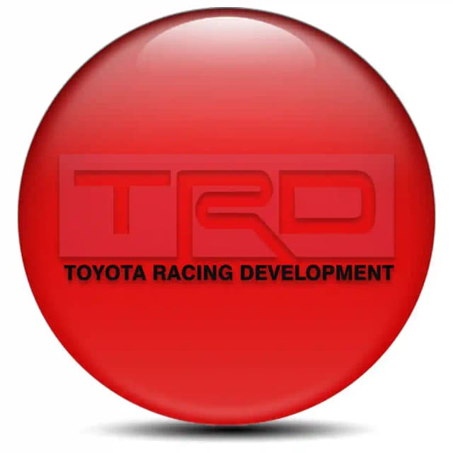 Toyota TRD Wheel Emblem Self-Adhesive High Quality
