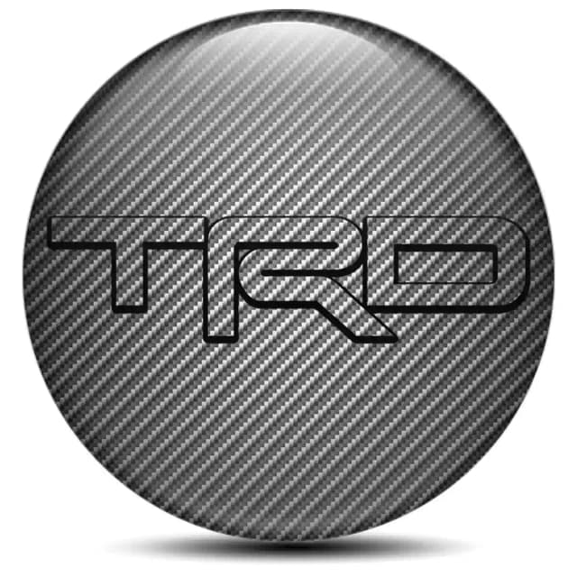 Toyota TRD Wheel Emblem Self-Adhesive Interior Design