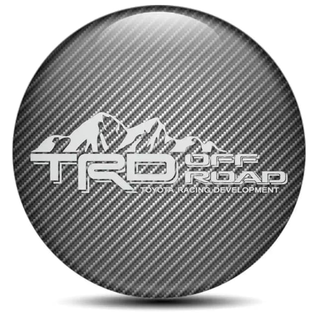 Toyota TRD Wheel Emblem Self-Adhesive Limited Edition