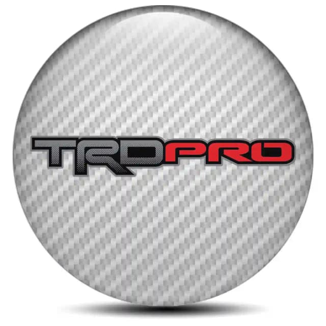 Toyota TRD Wheel Emblem Self-Adhesive Tuning Car