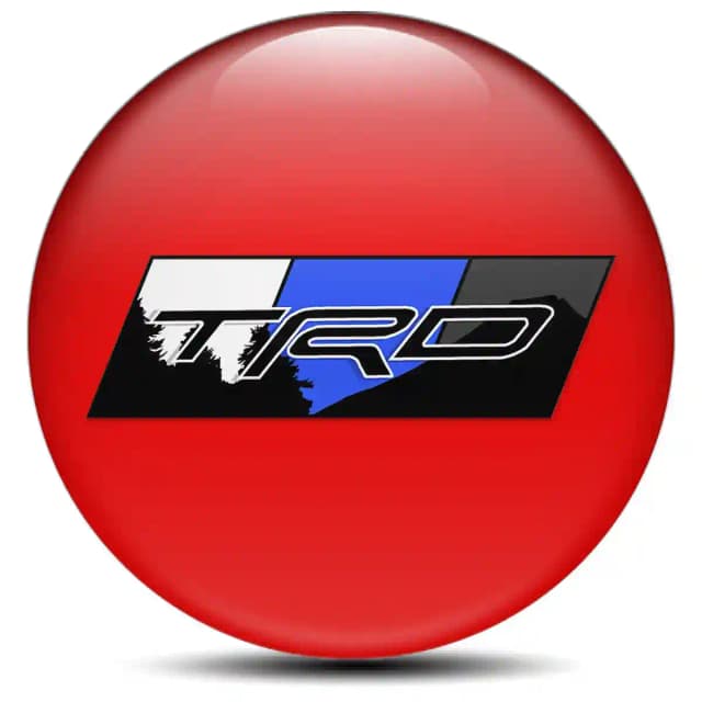 Toyota TRD Wheel Emblems Interior Design