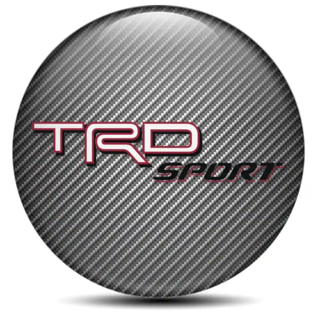 Toyota TRD Wheel Emblems Premium Edition