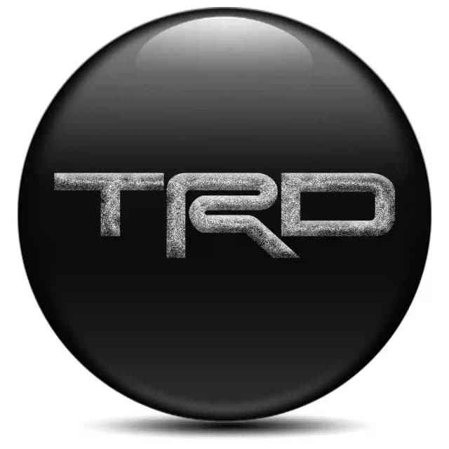 Toyota TRD Wheel Emblems Premium Quality