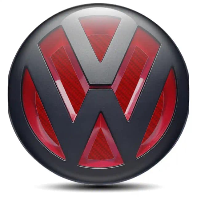 VW Domed Emblem Self-Adhesive Premium Quality