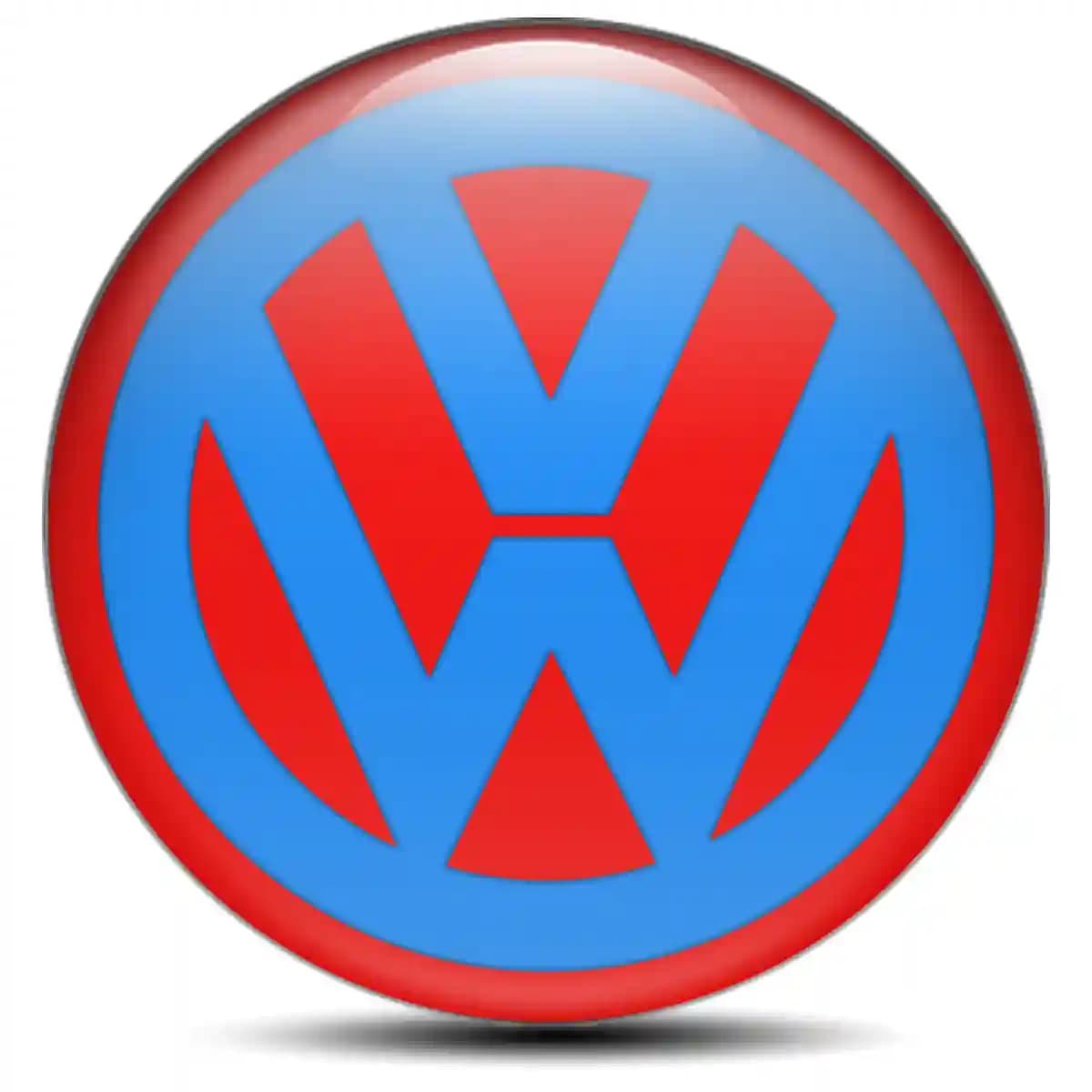 VW Domed Sticker Premium Quality
