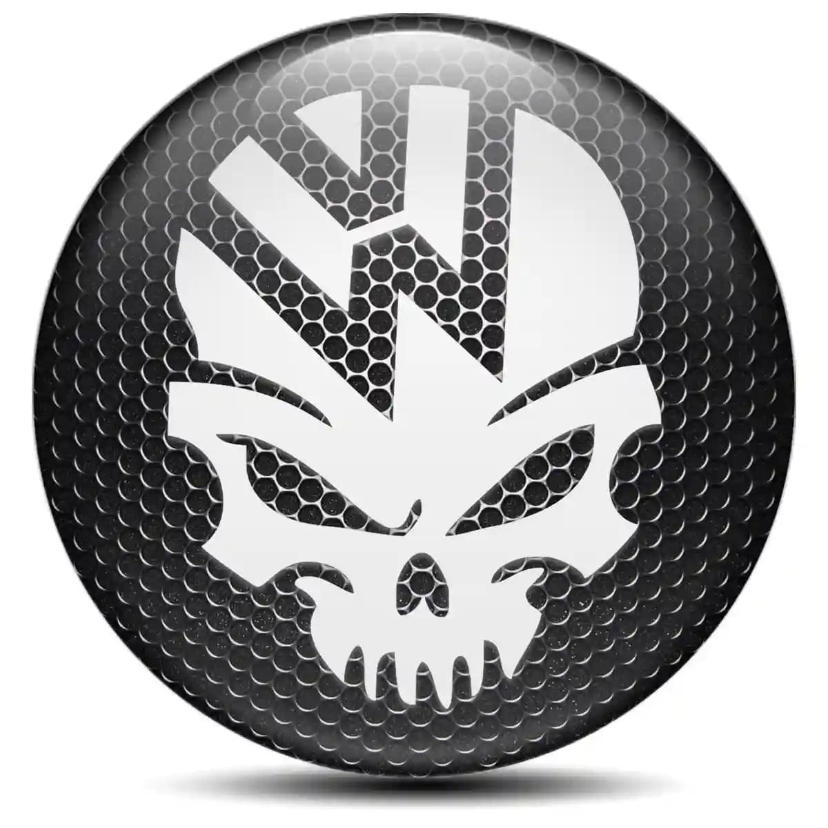 VW Domed Sticker Self-Adhesive Premium Edition