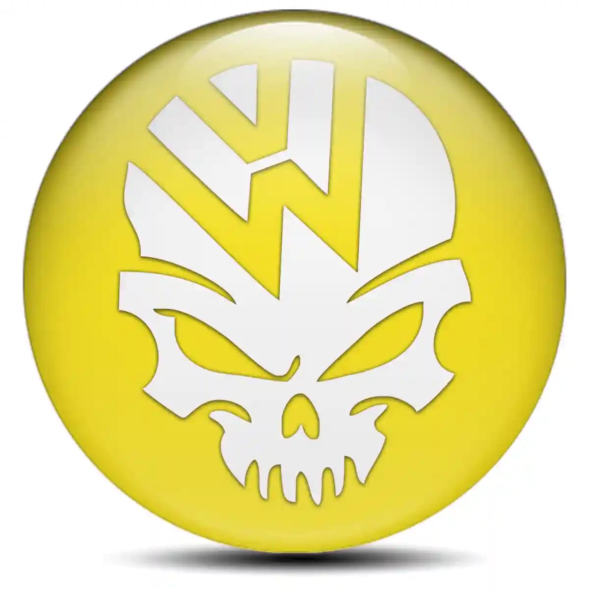 VW Domed Sticker Self-Adhesive Stylish Design