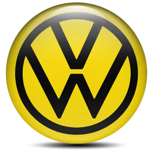 VW Emblem Badge Self-Adhesive Premium Edition