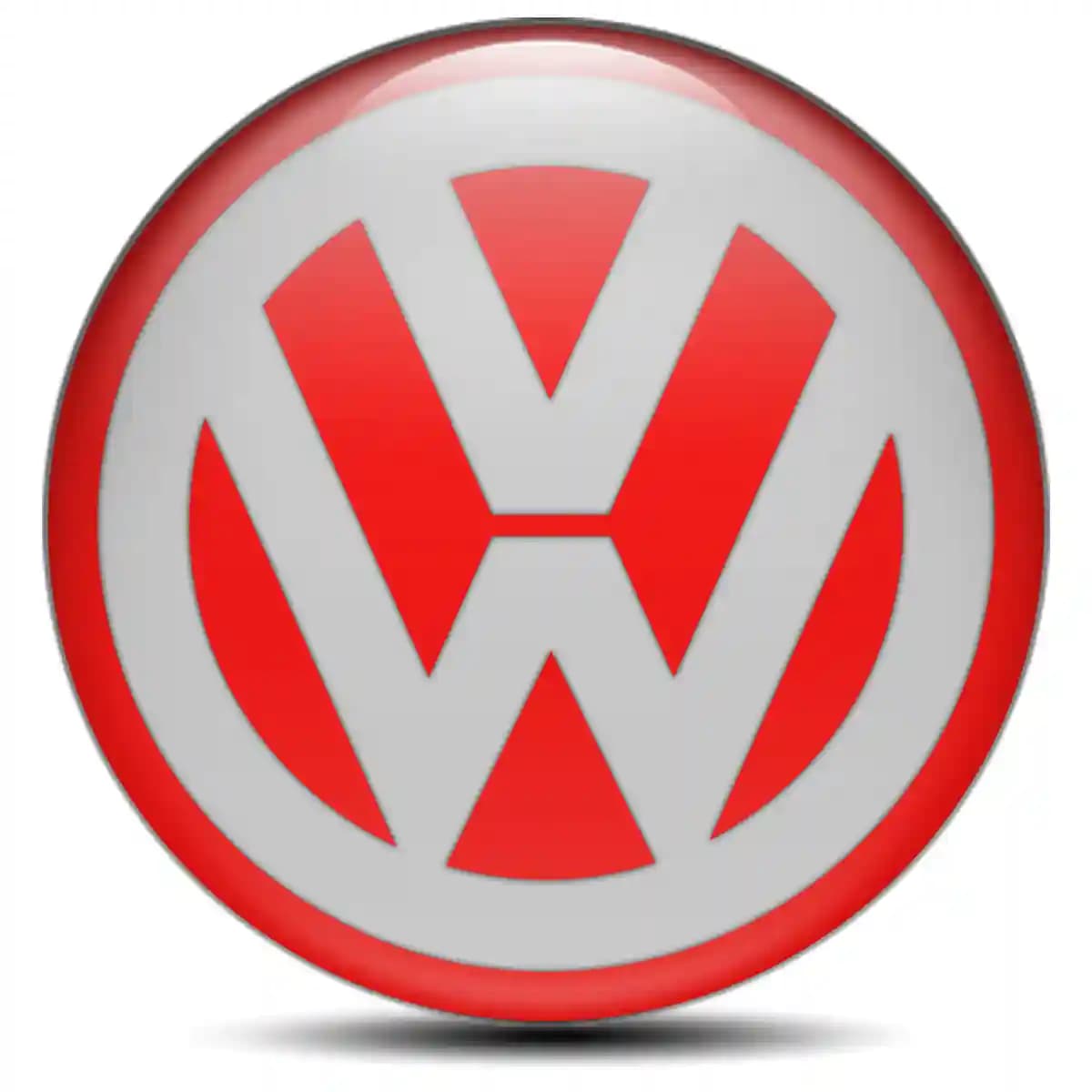 VW Emblem Badge Self-Adhesive Stylish Design
