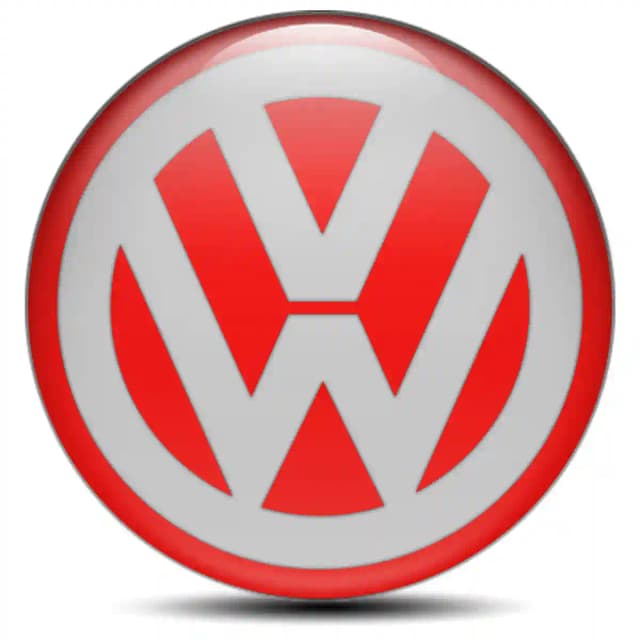 VW Emblem Badge Self-Adhesive Stylish Design