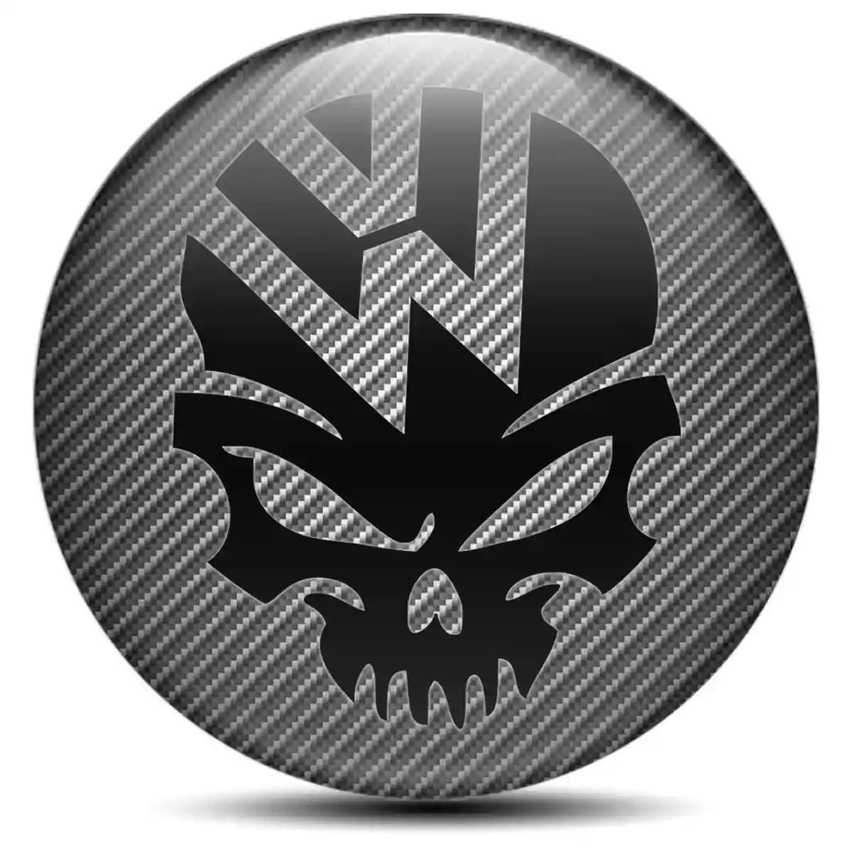 VW Emblem Badge Stylish Design