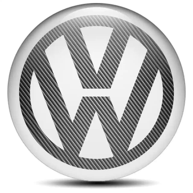 VW Emblem Center Hup Cap Stylish Design