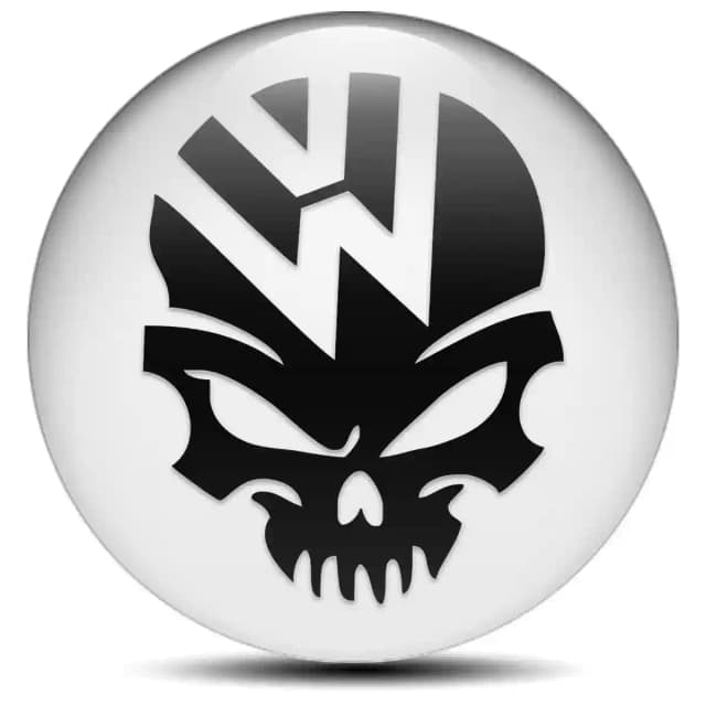 VW Epoxy Sticker High Quality