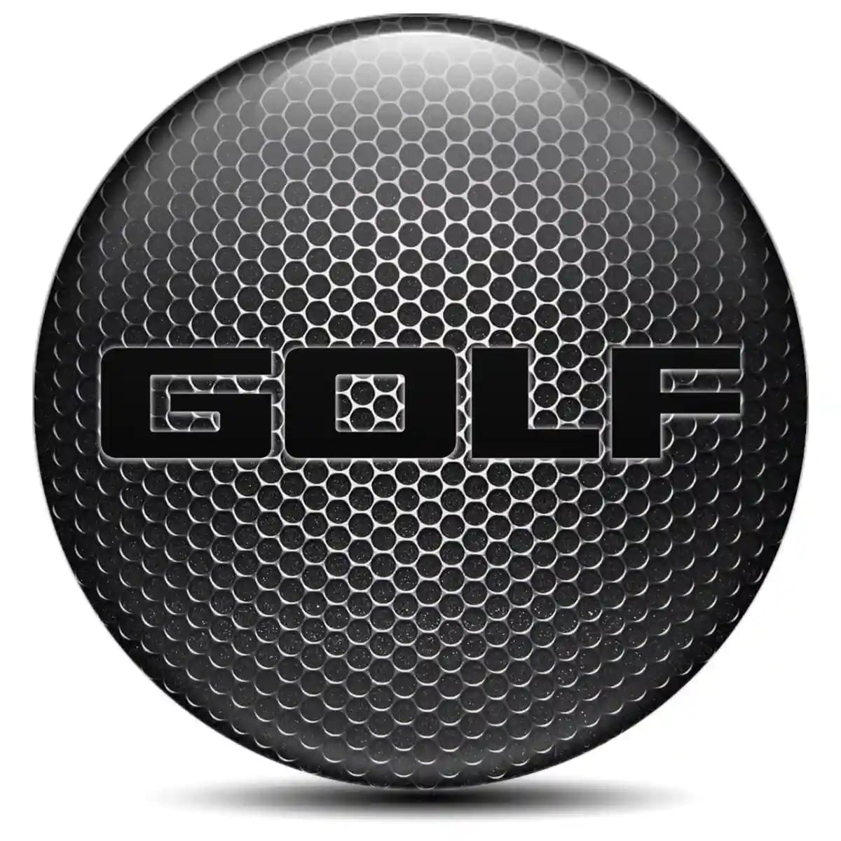 VW Golf Emblem Badge Stylish Design