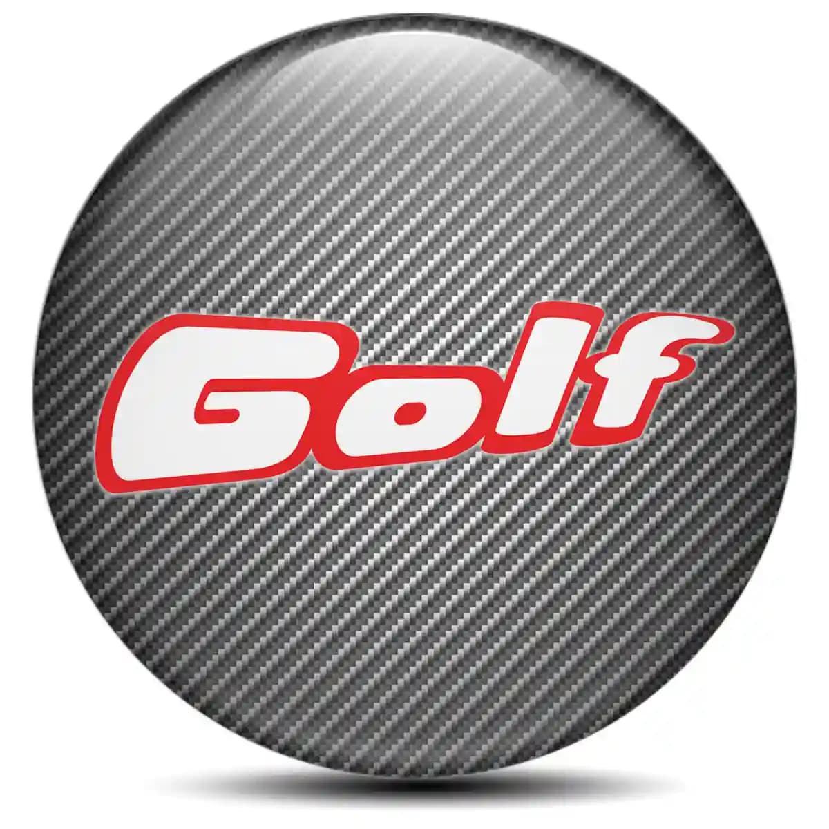 VW Golf Logo Sticker Stylish Design