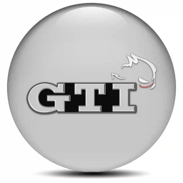 VW GTI Badge Emblems Center Cap High Quality