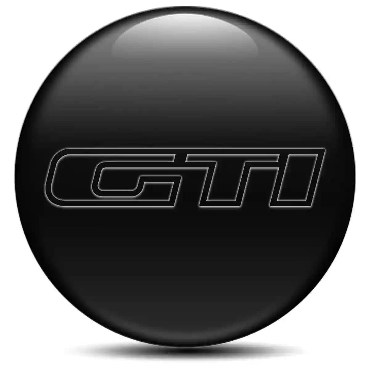 VW GTI Badge Emblems Center Cap Stylish Design