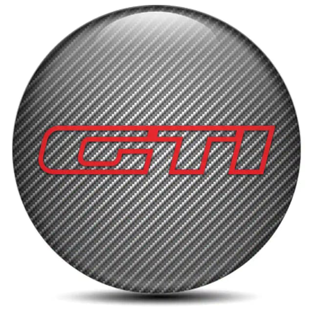 VW GTI Domed Emblem Self-Adhesive High Quality
