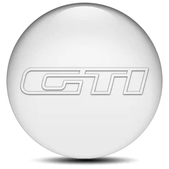 VW GTI Domed Sticker Stylish Design