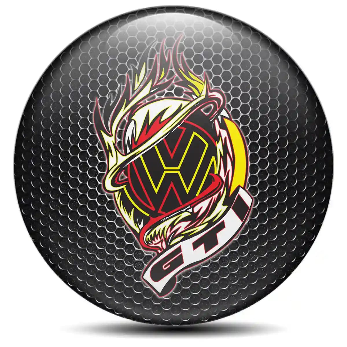 VW GTI Emblem Center Hup Cap High Quality