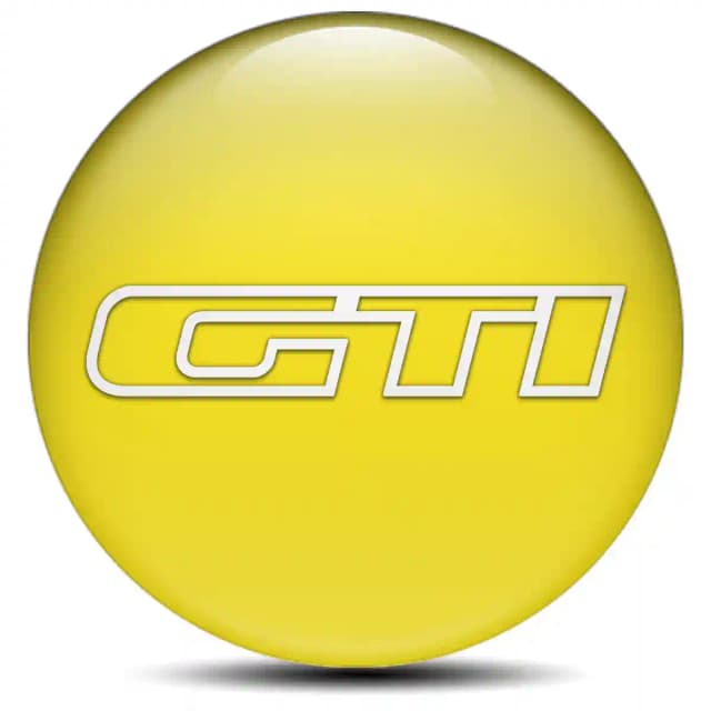 VW GTI Emblem Center Hup Cap Stylish Design