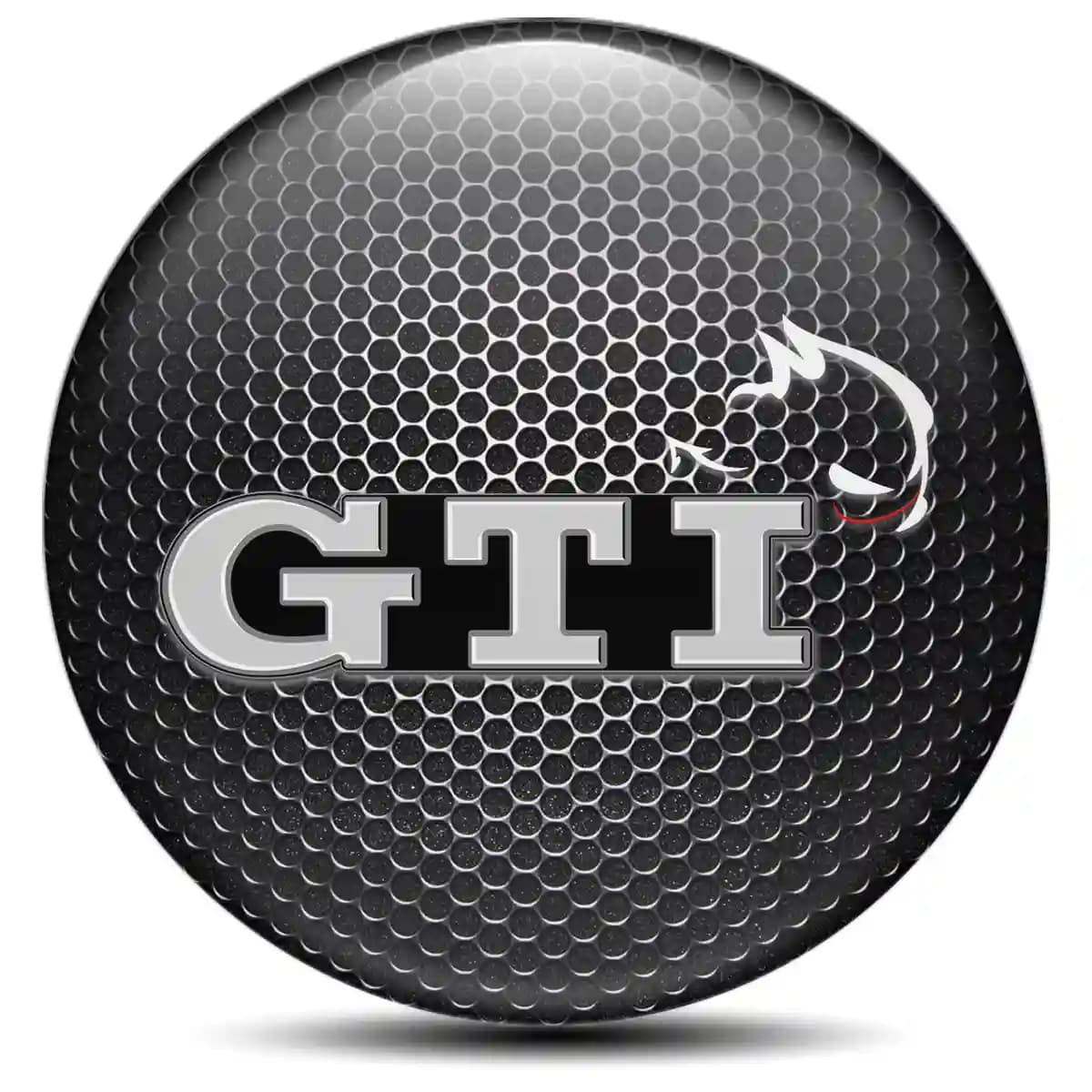 VW GTI Emblem Wheel Center Caps Stylish Design